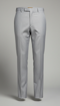 Soft Dove Grey Tailored Trousers